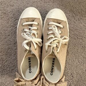 Converse Women's Taupe Paisley Sneakers